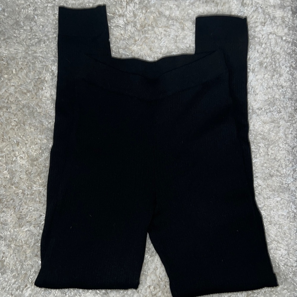 J Crew ribbed knit leggings